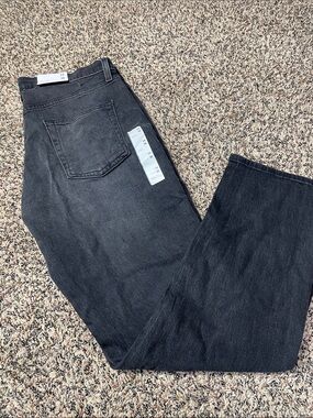 Goodfellow & Co. Men's Black Wash Denim Jeans - Classic Straight Fit 34x30 NWT